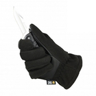 Флисовые тактические перчатки c утеплителем M-Tac Fleece Thinsulate Black Размер M (20-23 см) (Touch Screen сенсорные) - изображение 4