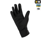 Зимові сенсорні тактичні рукавички M-Tac Soft Shell Black Розмір XL - зображення 4