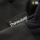 Флісові тактичні рукавички з утеплювачем M-Tac Fleece Thinsulate Black Розмір XL (25-28 см) (Touch Screen сенсорні) - зображення 7