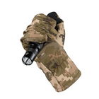 Зимние тактические перчатки сенсорные M-Tac Soft Shell ММ14 (Мультикам) Размер L - изображение 4