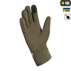 Зимові сенсорні тактичні рукавички M-Tac Soft Shell Olive Розмір M (90010001) - зображення 5