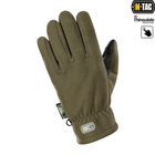 Флісові тактичні рукавички з утеплювачем M-Tac Fleece Thinsulate Olive Розмір M (20-23 см) (Touch Screen сенсорні) - зображення 7