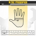 Зимові сенсорні тактичні рукавички M-Tac Soft Shell Black Розмір M - зображення 8