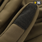 Зимние тактические перчатки сенсорные M-Tac Soft Shell Olive Размер XL (90010001) - изображение 7