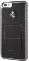 Etui plecki Ferrari GT 458 do Apple iPhone 6/6S Black Red (3700740373620) - obraz 1