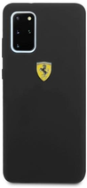 Etui plecki Ferrari Silicone do Samsung Galaxy S20 Plus Black (3700740473368) - obraz 2
