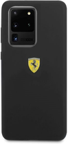 Etui plecki Ferrari Silicone do Samsung Galaxy S20 Ultra Black (3700740473375) - obraz 2