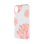 Панель Flavr Pink Peonies для Apple iPhone Xs Max Прозорий (4029948077437) - зображення 1