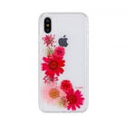 Панель Flavr Real Flower Sofia для Apple iPhone X Прозорий (4029948070308) - зображення 1