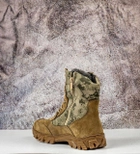 Тактические женские ботинки Kindzer кожаные натуральный мех 38 койот - изображение 8