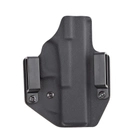 Кобура модель Hit Factor ver.1 для зброї Glock - 17 / 22 / 47, лівша, Black - зображення 2
