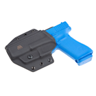 Кобура модель Hit Factor ver.1 для зброї Glock - 17 / 22 / 47, лівша, Black - зображення 4