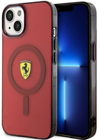Панель Ferrari Translucent Magsafe do Apple iPhone 14 Red Червоний (3666339120979) - зображення 1
