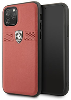 Etui plecki Ferrari Off Track Leather do Apple iPhone 11 Pro Red (3700740458792) - obraz 1