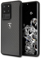 Etui plecki Ferrari Carbon Heritage do Samsung Galaxy S20 Ultra Black (3700740473405) - obraz 1