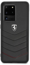 Etui plecki Ferrari Heritage Quilted do Samsung Galaxy S20 Ultra Black (3700740473672) - obraz 2