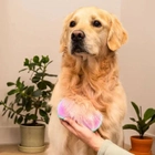 Щітка для вичісування шерсті Pet Teezer DeShedding Baby Pink Mint для собак (5060926680453) - зображення 4