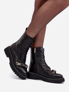 Жіночі черевики високі S.Barski MR870-68 41 Чорні (5905677936711) - зображення 5
