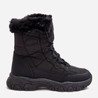 Жіночі зимові черевики високі Vittora 38 Чорні (5905677938241) - зображення 1