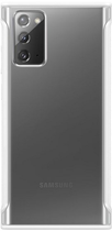 Панель Samsung Clear Protective Cover для Galaxy Note 20 Білий (8806090560538) - зображення 1