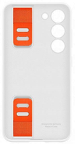 Etui plecki Samsung Silicone Grip Case do Galaxy S23 White (8806094768886) - obraz 1