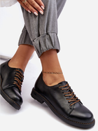 Жіночі туфлі Vinceza Nakera 36 Чорні (5905677937329) - зображення 3