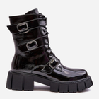 Жіночі зимові черевики високі S.Barski MR870-61 40 Чорні (5905677937183) - зображення 1
