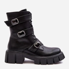 Жіночі зимові черевики високі S.Barski MR870-62 41 Чорні (5905677937138) - зображення 1