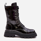 Жіночі зимові черевики високі S.Barski MR870-72 37 Черные (5905677936858) - зображення 1