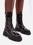 Жіночі зимові черевики високі S.Barski MR870-72 38 Черные (5905677936865) - зображення 3