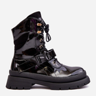 Жіночі зимові черевики високі Nahili 40 Чорні (5905677943757) - зображення 1