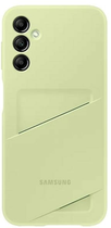 Etui plecki Samsung Card Slot Cover do Galaxy A14 5G Lime (8806094851472) - obraz 1