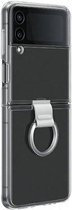Etui plecki Samsung Clear Cover Ring do Galaxy Z Flip 4 Transparent (8806094483444) - obraz 1