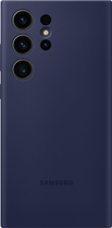 Etui plecki Samsung Silicone Cover do Galaxy S23 Ultra Navy (8806094770599) - obraz 1