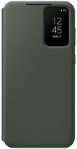 Etui z klapką Samsung Smart View Wallet Case do Galaxy S23 Plus Green (8806094772869)