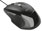 Миша Trust Voca Comfort, Black, USB, оптична, 800/1200/1600/2400 dpi, 6 кнопок, 1.6 м (23650)