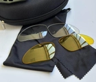 Тактическая маска - очки Tactic баллистическая маска revision защитные очки со сменными линзами Олива (tac-mask-olive) - изображение 6