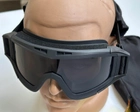 Тактическая маска - очки Tactic баллистическая маска revision защитные очки со сменными линзами Черный (mask-black) - изображение 4