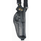 Кобура Медан до Walther P38 оперативна шкіряна формована з комбінованим кріпленням вертикальна (1004 Walther P38 ) - зображення 2