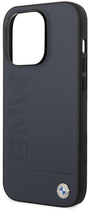 Панель BMW Leather Hot Stamp MagSafe для Apple iPhone 14 Pro Морський (3666339089245) - зображення 2