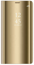 Etui z klapką Anomaly Clear View do Samsung Galaxy A03s Gold (5903919069319) - obraz 1