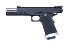 Страйкбольний пістолет KJW KP-06 CO2 - Black - зображення 8