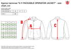 Куртка тактическая 5.11 Tactical Packable Operator Jacket 48169 L Black (2000980348015) - изображение 3