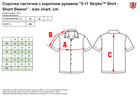 Рубашка тактическая 5.11 Tactical Stryke Shirt - Short Sleeve 71354 M Black (2000980390687) - изображение 3