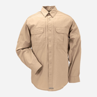 Рубашка тактическая 5.11 Tactical Taclite Pro Long Sleeve Shirt 72175 3XL Coyote (2001000003167) - изображение 1
