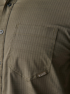 Рубашка тактическая 5.11 Tactical Aerial Short Sleeve Shirt 71378-186 XS Ranger Green (2000980528424) - изображение 4