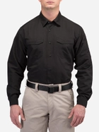 Рубашка тактическая 5.11 Tactical Fast-Tac Long Sleeve Shirt 72479-019 XL Black (2000980528585) - изображение 1