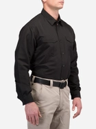 Рубашка тактическая 5.11 Tactical Fast-Tac Long Sleeve Shirt 72479-019 2XL Black (2000980528547) - изображение 3