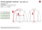 Куртка полевая P1G Legatus UA281-29967-BK 2XL [1149] Combat Black (2000980544349) - изображение 6