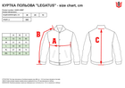 Куртка польова P1G Legatus UA281-29967-BK L [1149] Combat Black (2000980544356) - зображення 6